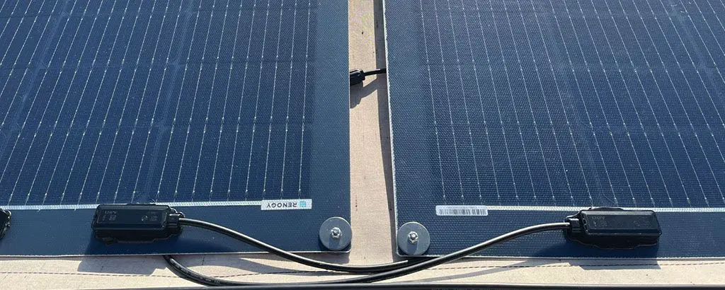 Renogy 100w flexible solar panels