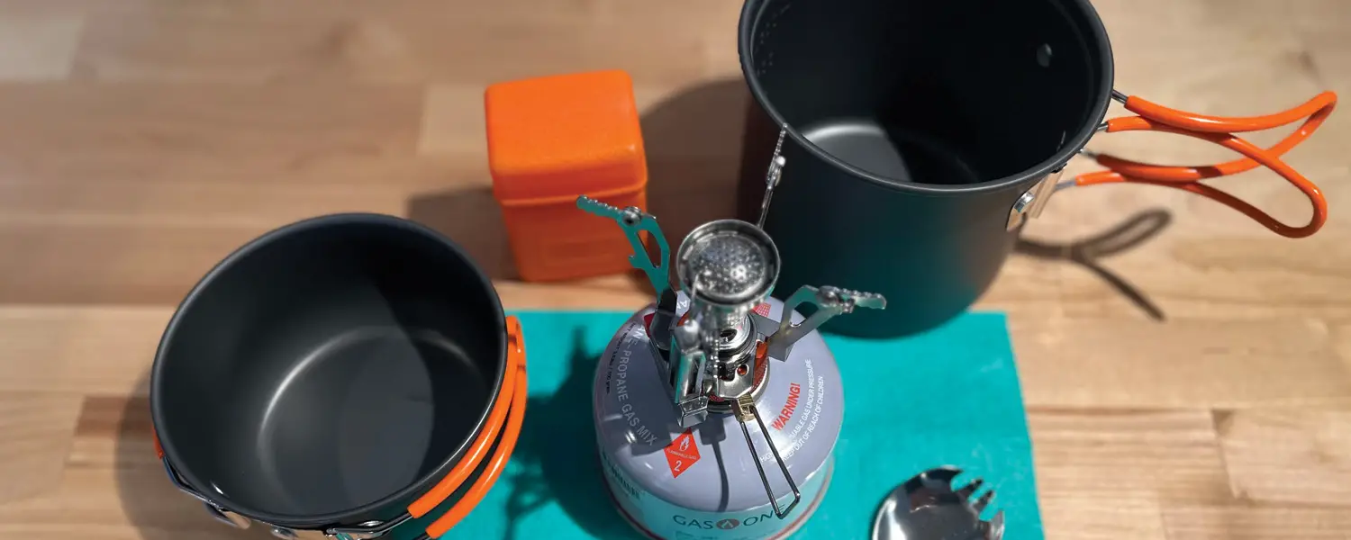 Odoland Camping Cookware Kit Review Camping Cooking Set