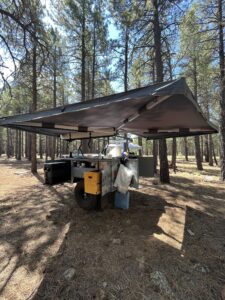 Dispersed Camping in the Coconino National Forest near Williams, AZ