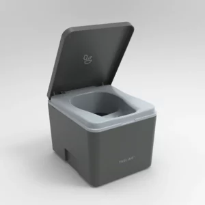 Trelino Evo S Composting Toilet in Anthracite (Dark Gray)